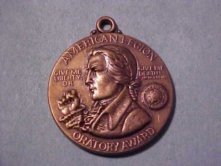 American Legion Oratory Award Medal - - Patrick Henry photo
