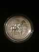 2014 Australian High Relief Proof 1oz.  999 Fine Silver Year Of The Horse Coin Australia photo 2