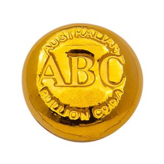 1/2oz Abc Bullion Cast Bar Gold photo