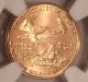 1999 Gold American Eagle $5 1/10 Oz.  Ngc Ms70 : Eye Appeal & Crisp Detail Gold photo 2