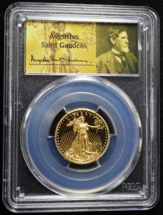 2016 - W 1/4 Oz Gold Eagle $10.  00 Dollar Pr - 70 Deep Cameo Pcgs Saint Gaudens photo