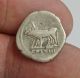 Scarce Vespasian - Oxen Under Yoke 77 A.  D.  Ancient Roman Silver Denarius.  2.  9gm Coins & Paper Money photo 1