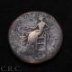 Roman Empire Faustina Junior Ae Sestertius (161 - 175 Ad) Ric - 1668 Coins: Ancient photo 1