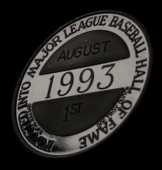 Reggie Jackson York Yankees Mbl Baseball 1 Troy Ounce.  999 Fine Silver Coin photo