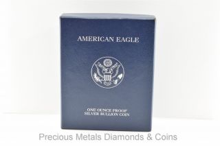 United States 2005 American Eagle One Ounce Silver Proof Coin West Point photo