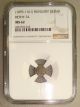 Ad 1095 - 1161 Medieval Hungary Silver Denar Ngc Ms62 Coins: Medieval photo 2