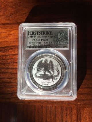 2016 Silver Angel First Strike Pcgs Pr70 - Last Year Of Issue photo
