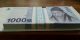 Bank Of Korea 1000 Won Unc Bundle Stack Wrap Asia photo 1