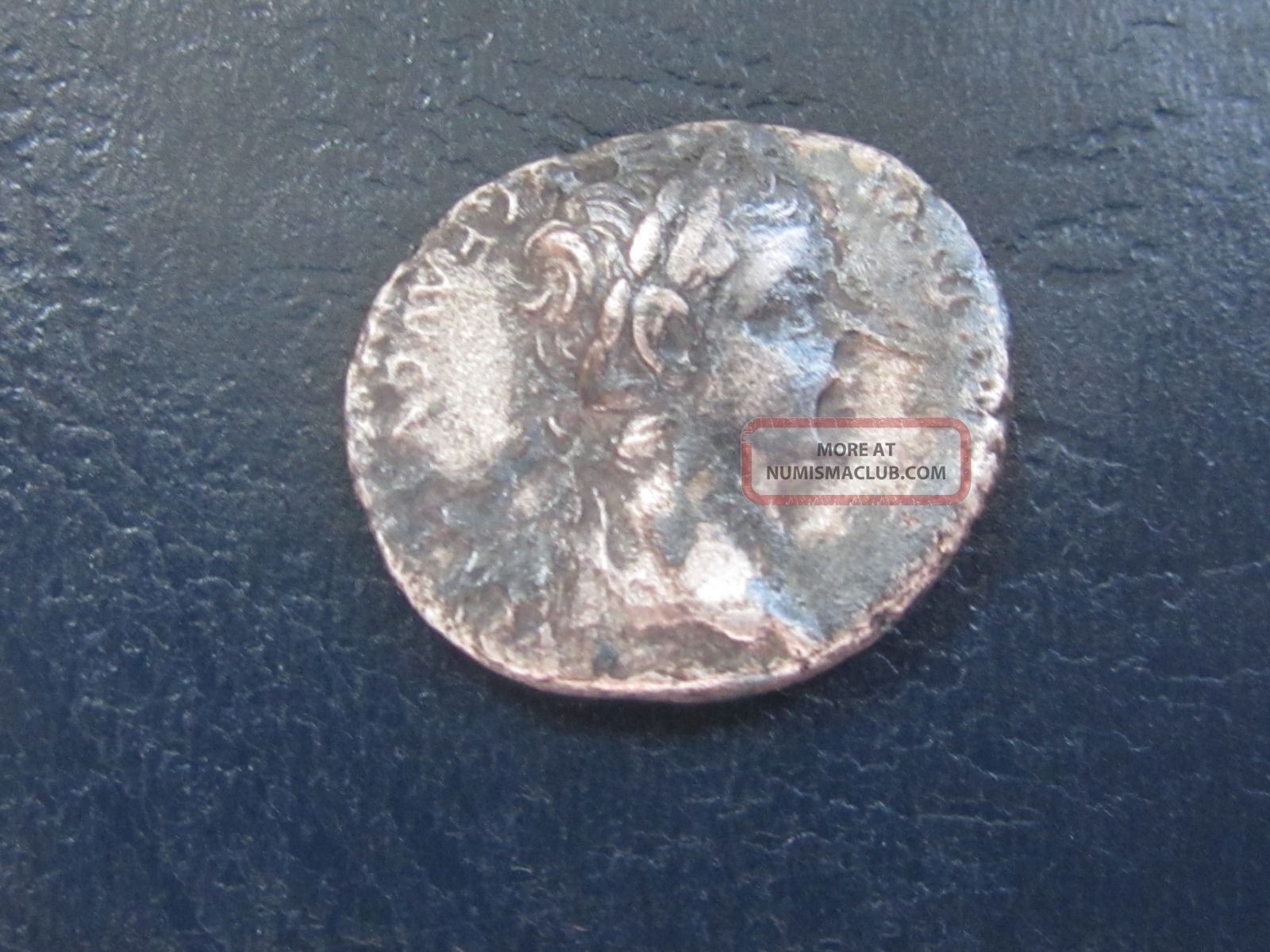 Rare Tiberius Silver Denarius T R I B U T E P E N N Y - Rsc 420 - Coins: Ancient photo