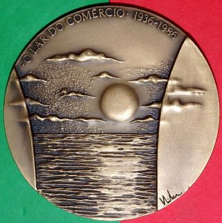 Art / Creativity / People / Old Age Home Solidarity / Bronze Medal By Vilar photo