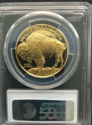 2006 $50 American Buffalo.  9999 Fine Gold Pr70 D - Cam photo