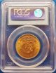 1921 Mexico Gold 20 Veinte Peso Aztec Sun Pcgs Certified Ms 64 Coin Gold photo 1