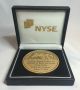 York Stock Exchange Closing Bell Ceremony Medal Stockcross Financial Nyse Exonumia photo 2