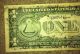Awesome & Unique Double Offset Inking $1 Error Note & Rare Fed.  Res. Paper Money: US photo 8