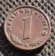 Old Coin Nazi Germany 1 Reichspfennig 1940 A Berlin Swastika World War Ii (2) Germany photo 1