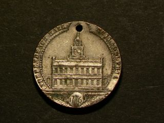 United States 1876–1901 Philadelphia John Wanamaker Silver Anni.  Medal 2792 photo