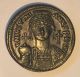 Byzantine Bronze Follis.  Justinian I 527 - 565 Ad. Coins: Ancient photo 2