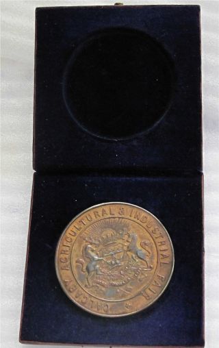 1905 Calgary Agri.  & Industrial Fair Dog Show Medal Ii Prize Setter Bitch photo