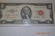 1953 Two Dollar Bills $2 Red Seal United States Note Small Size Notes photo 6
