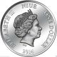 Forget - Me - Not Flower With Lacquer Coating - Silver Coin $1 Niue 2014 Australia & Oceania photo 5