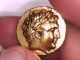 2rooks Greek Greece Macedonia Gold Plated Philip Ii Alexander The Great Coin Coins: Ancient photo 5