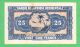 French West Africa 25 Francs Note P - 30a Very Fine Africa photo 1