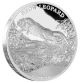 2016 Niue 2$ Endangered Species - Snow Leopard 1oz Silver Coin Limited To 2000 Coins: Canada photo 1