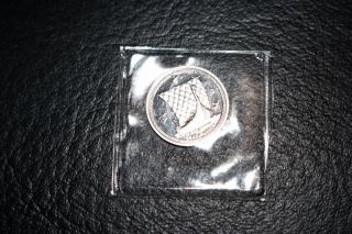 2016 1/10 Oz Platinum Isle Of Man Noble Coin Bu In Plastic photo