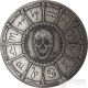 Pisces Memento Mori Zodiac Skull Horoscope Silver Coin 2015 Coins: World photo 1