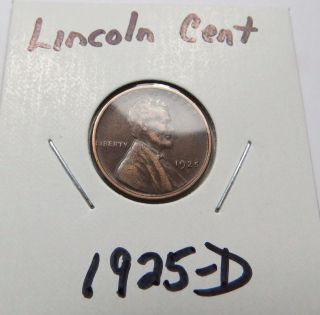 1925 - D Lincoln Wheat Cent (all Winnings = 1 S&h Fee) photo
