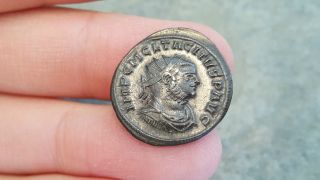 Ngc Ancient Roman Billon Coin,  Emperor Tacitus,  Graded 