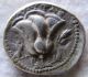 Ancient Silver Greek Coin Tetradrachm Rhodes Caria Helios Rose W/ Eagle 205 Bc Coins: Ancient photo 1