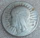 Poland 5 Zlotych Silver Coin 1933 Circulated / Queen Jadwiga (3) Europe photo 4