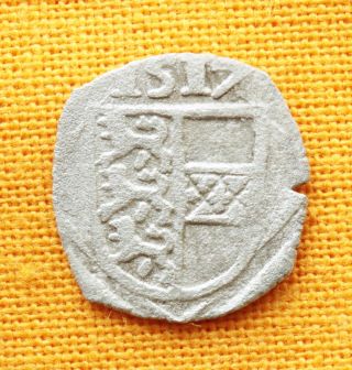 Medieval Austrian Coin - Vienna Penny,  Wiener Pfennig,  1517. photo