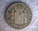 Spain 2 Pesetas 1883 Silver Espana Coin (stock 0132) Europe photo 1