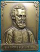 Medicine - Consultation/ Anatomist Physician Andreas Vesalius 65x83mmbronze Medal Exonumia photo 1