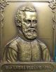 Medicine - Consultation/ Anatomist Physician Andreas Vesalius 65x83mmbronze Medal Exonumia photo 3