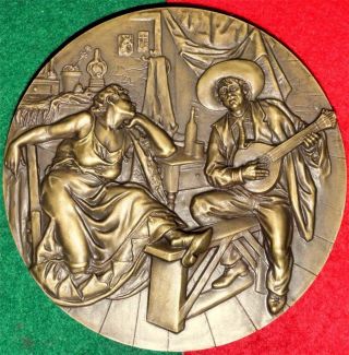 Music / Fado / Unesco Declares Fado World Heritage / Bronze By Antunes / 3.  9´´ photo