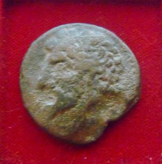 Numidia,  Kings Massinissa To Micipsa Large Bronze Ae26 148 - 118 Bc photo
