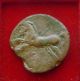 Numidia,  Kings Massinissa To Micipsa Large Bronze Ae26 148 - 118 Bc Coins: Ancient photo 1