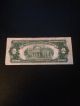 1953a $2 Dollar Bill Old Us Note Legal Tender Paper Money Currency Red Seal Aa Small Size Notes photo 1