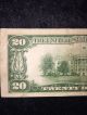 1934 A $20 Frn York York Block Bb (bb4374) Small Size Notes photo 5