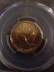 2016 W 100th Anniversary Standing Liberty Quarter 1/4 Oz Of Gold Pcgs Sp70 Gold photo 3