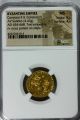 Gold Solidus Ad654 - 668 Constants Ii,  Constants Iv Ms Mintstate Uncirculated Ngc Coins: World photo 2