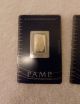 5 Gram Platinum Bar Pamp Suisse Bullion In Assay Card.  9995 Fine Platinum photo 5