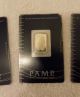 5 Gram Platinum Bar Pamp Suisse Bullion In Assay Card.  9995 Fine Platinum photo 7