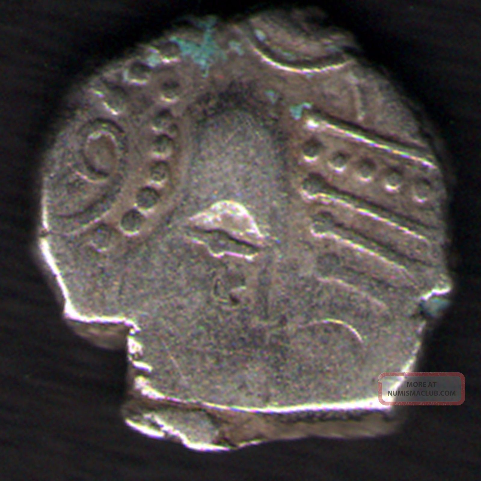 Ancient India - Indo Sassanian Empire (3 - 4 Centuries) Silver Drachm Coins: Ancient photo