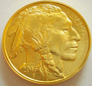 $50 American Gold Buffalo 2016 1 Oz Brilliant Uncirculated photo