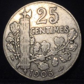 France 25 Centimes,  1905 photo