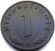 Ww2 German 1942 - A 1 Rp Reichspfennig 3rd Reich Zinc Nazi Coin (rl 195) Germany photo 1